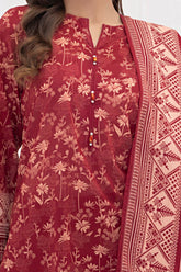 3 Piece Unstitched Printed Lawn Suit CLP-52067